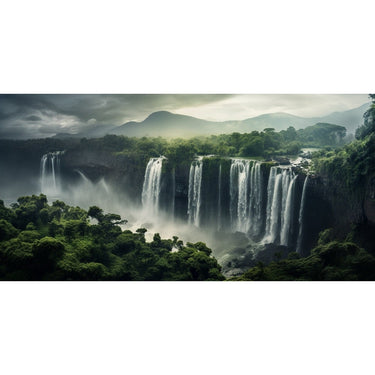 Jungle Waterfall canvas